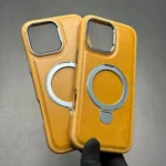 Honey Leather Stand Case