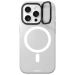 iPhone 13 Pro - Youngkit Cream Silicone Stand